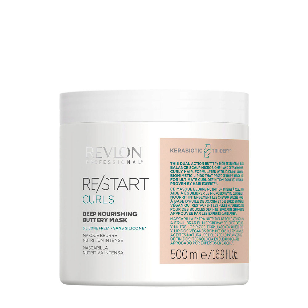 Revlon Restart Curls Deep Nourishing Buttery Mask 500ml | Hair Gallery