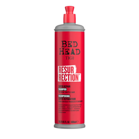 Tigi Bed Head Resurrection Super Repair Shampoo 600ml - shampoo for damaged hair