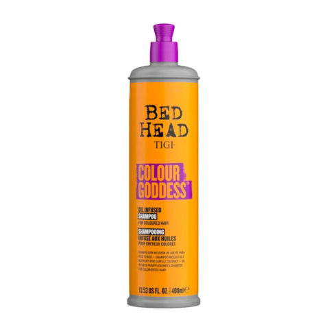 Tigi Bed Head Colour Goddess Oil Infused Shampoo 600ml- shampoo for colored hair