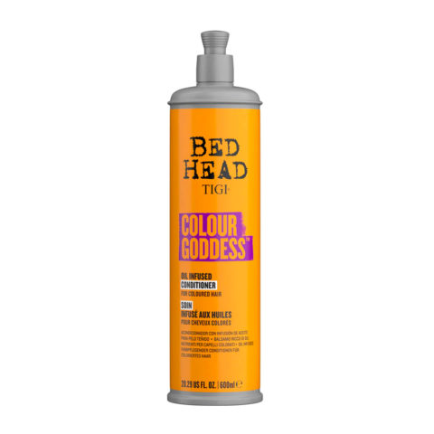 Tigi Bed Head Colour Goddess Oil Infused Conditioner 600ml - moisturising conditioner for coloured hair