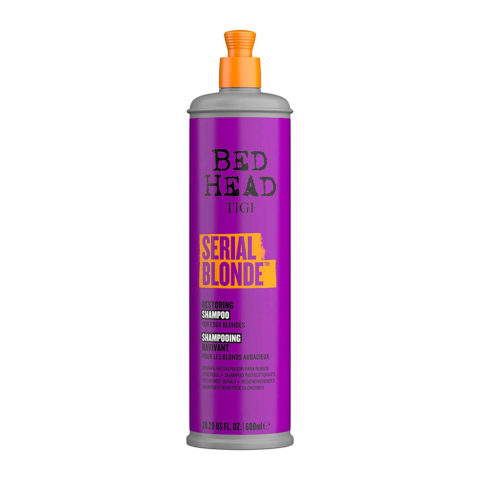 Tigi Bed Head Serial Blonde Shampoo 600ml - shampoo for damaged blonde hair