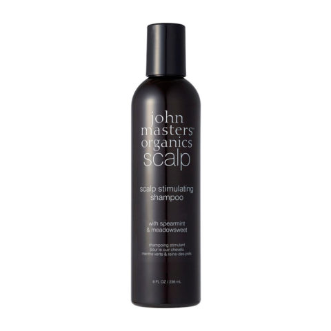 John Masters Organics Scalp Stimulating Shampoo With Spearmint & Meadowsweet 473ml - shampoo per cute grassa