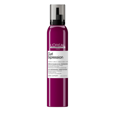 L'Oréal Professionnel Curl Expression Mousse 10in1 250ml - cream in mousse for curly and wavy hair