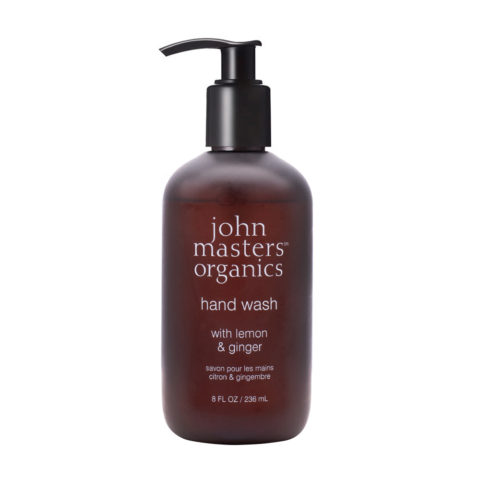 John Masters Organics Hand Wash Lemon and Ginger 236ml - lemon and ginger hand soap
