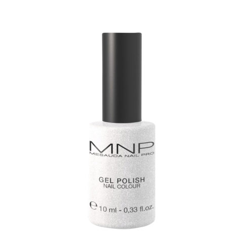 Mesauda MNP Gel Polish 47 Silver Glitter 10ml - semi-permanent gel polish