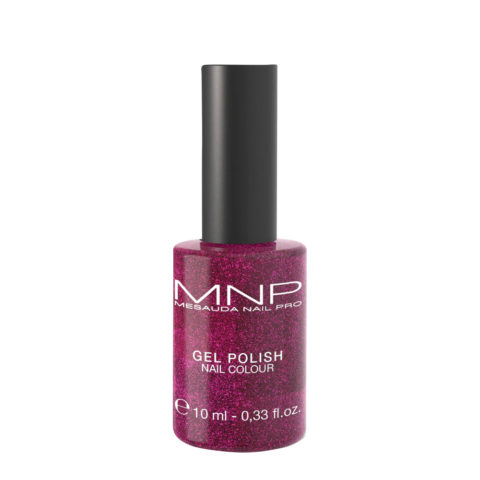 Mesauda MNP Gel Polish 50 Purple Glitter 10ml - semi-permanent nail polish