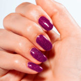 Mesauda MNP Gel Polish 50 Purple Glitter 10ml - semi-permanent nail polish