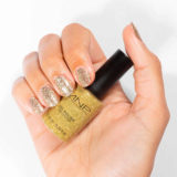 Mesauda MNP Gel Polish 52 Gold Glitter 10ml - semi-permanent gel polish