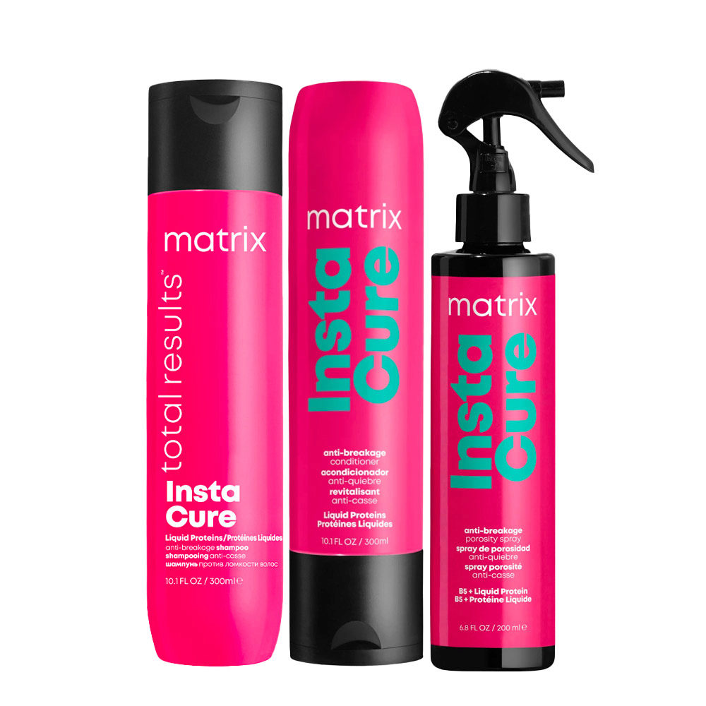 Matrix Total Results Instacure Shampoo 300ml  Conditioner 300ml Leave - In 200ml