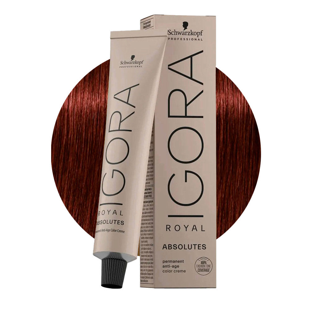 Schwarzkopf Igora Royal Absolutes 5-80  Natural Red Light Brown 60ml - permanent colouring