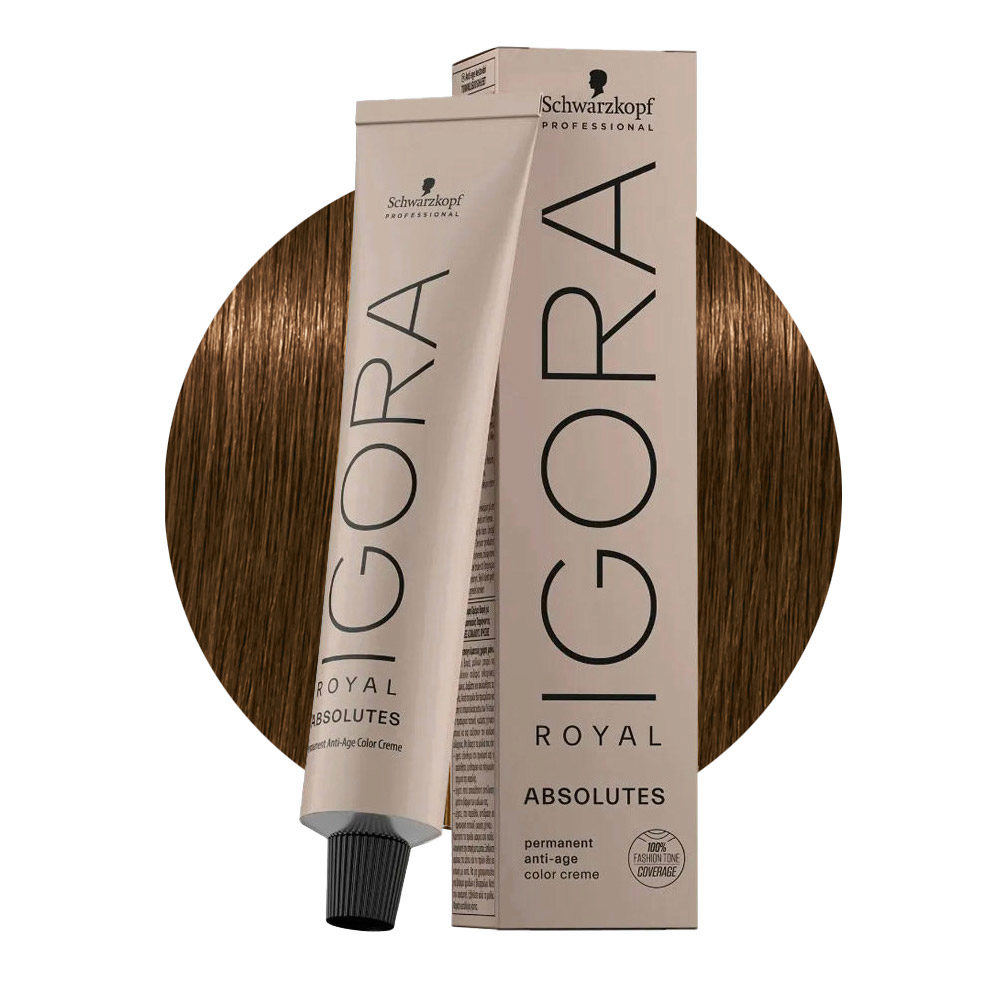 Schwarzkopf Igora Royal Absolutes 7-140 Medium Cendrè Natural Beige Blonde  60ml - permanent colouring