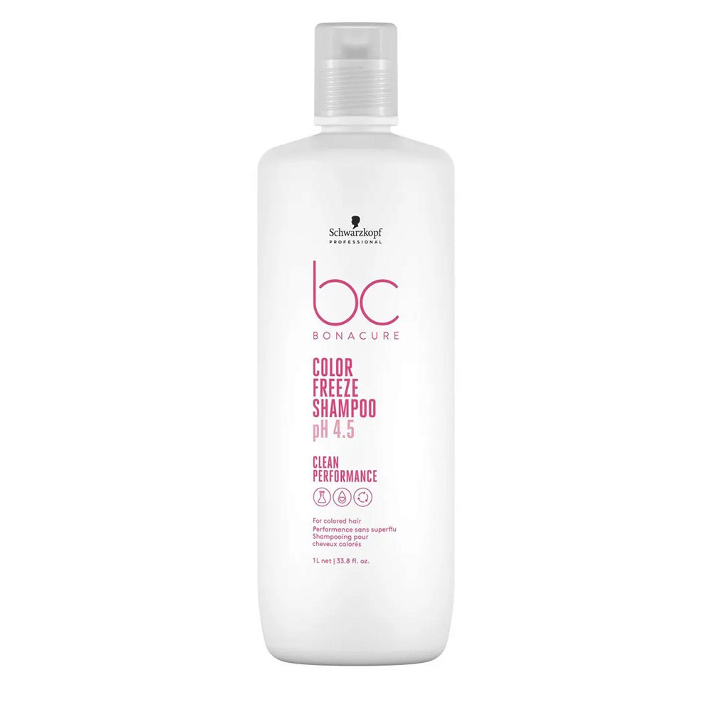 Schwarzkopf BC Bonacure Color Freeze Shampoo pH 4.5 1000ml - shampoo for coloured hair