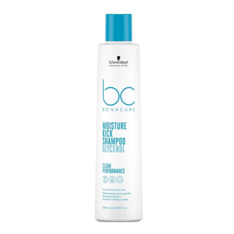 Schwarzkopf BC Bonacure Moisture Kick Shampoo Glycerol 250ml - shampoo for dry hair