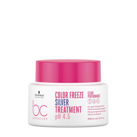 Schwarzkopf BC Bonacure Color Freeze Silver Treatment pH 4.5 200ml - pigmented mask for cool colours