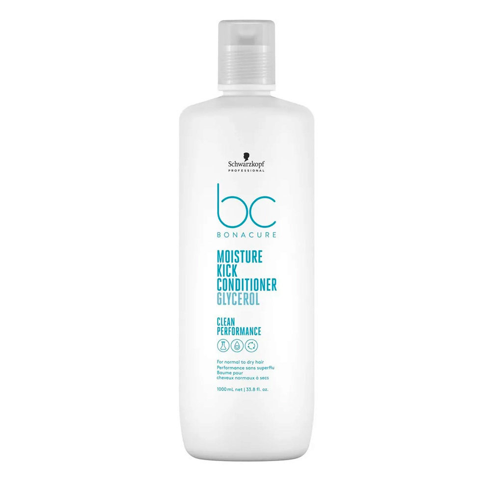 Schwarzkopf BC Bonacure Moisture Kick Conditioner Glycerol 1000ml - conditioner for dry hair