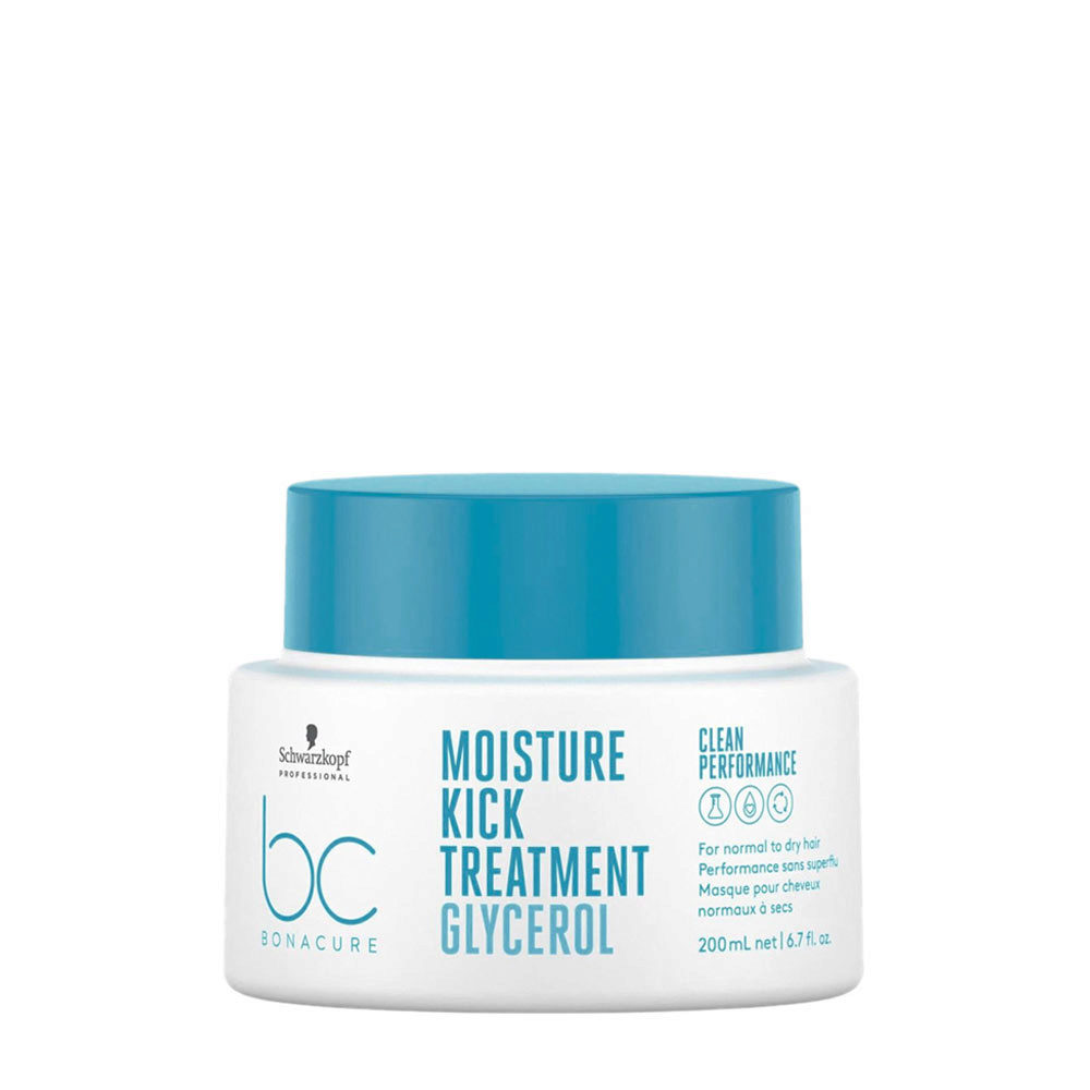 Schwarzkopf BC Bonacure Moisture Kick Treatment Glycerol 200ml - Mask for dry hair
