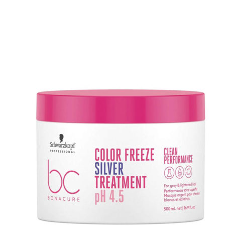 Schwarzkopf BC Bonacure Color Freeze Silver Treatment pH 4.5 500ml - pigmented mask for cool colours