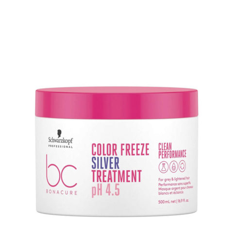 Schwarzkopf BC Bonacure Color Freeze Silver Treatment pH 4.5 500ml - pigmented mask for cool colours
