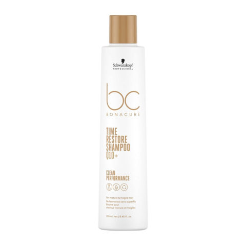 Schwarzkopf BC Bonacure Time Restore Shampoo Q10+ shampoo 250ml - mature hair shampoo