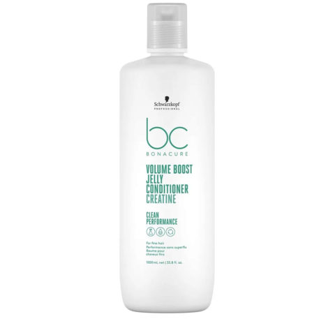 Schwarzkopf BC Bonacure Volume Boost Jelly Conditioner Creatine 1000ml - volumising conditioner for fine hair