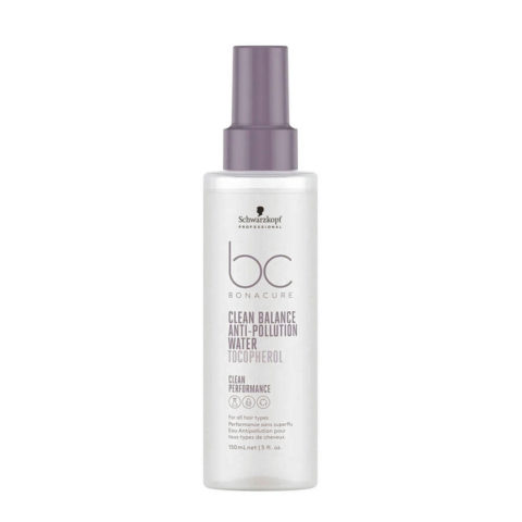 Schwarzkopf BC  Bonacure Clean Balance Anti Pollution Water Tecopherol 150ml - anti-pollution water spray