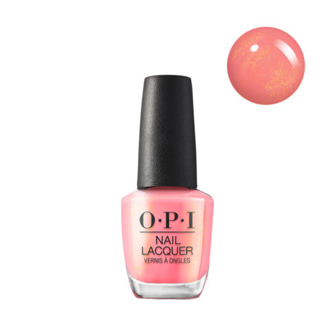 OPI Nail Lacquer Summer NLB001 Sun-Rise Up 15ml - coral nail polish