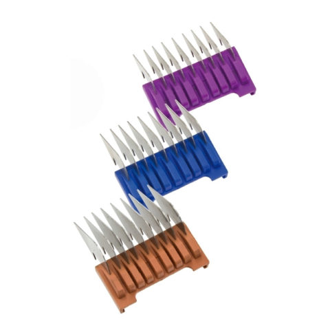 Wahl Pro Pet Stainless Steel Slide-On Attachement Combs 6/10/13 mm - 3 attachment combs set
