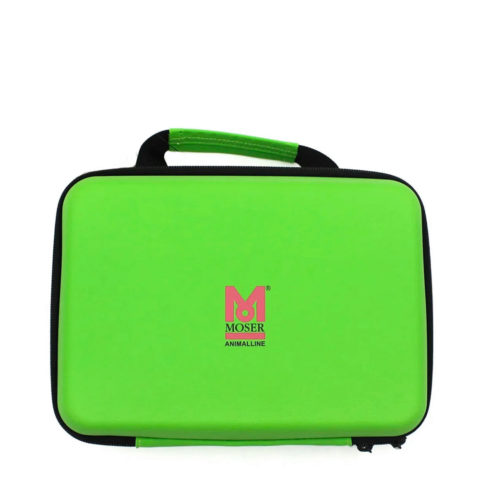 Moser Animal Green Case - grooming case