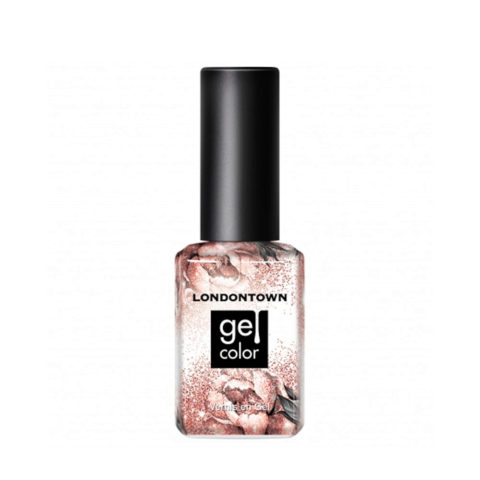 Londontown Gel Color Rosé All Day 12ml - semi-permanent nail polish gold and pink glows