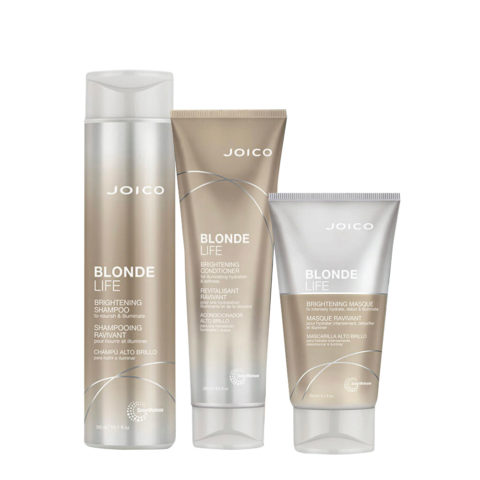 Joico Blonde Life Brightening Shampoo 300ml  Conditioner 250ml Mask 150ml