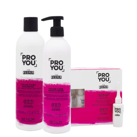 Revlon Pro You The Keeper Shampoo350ml Conditioner350ml Booster10x15ml