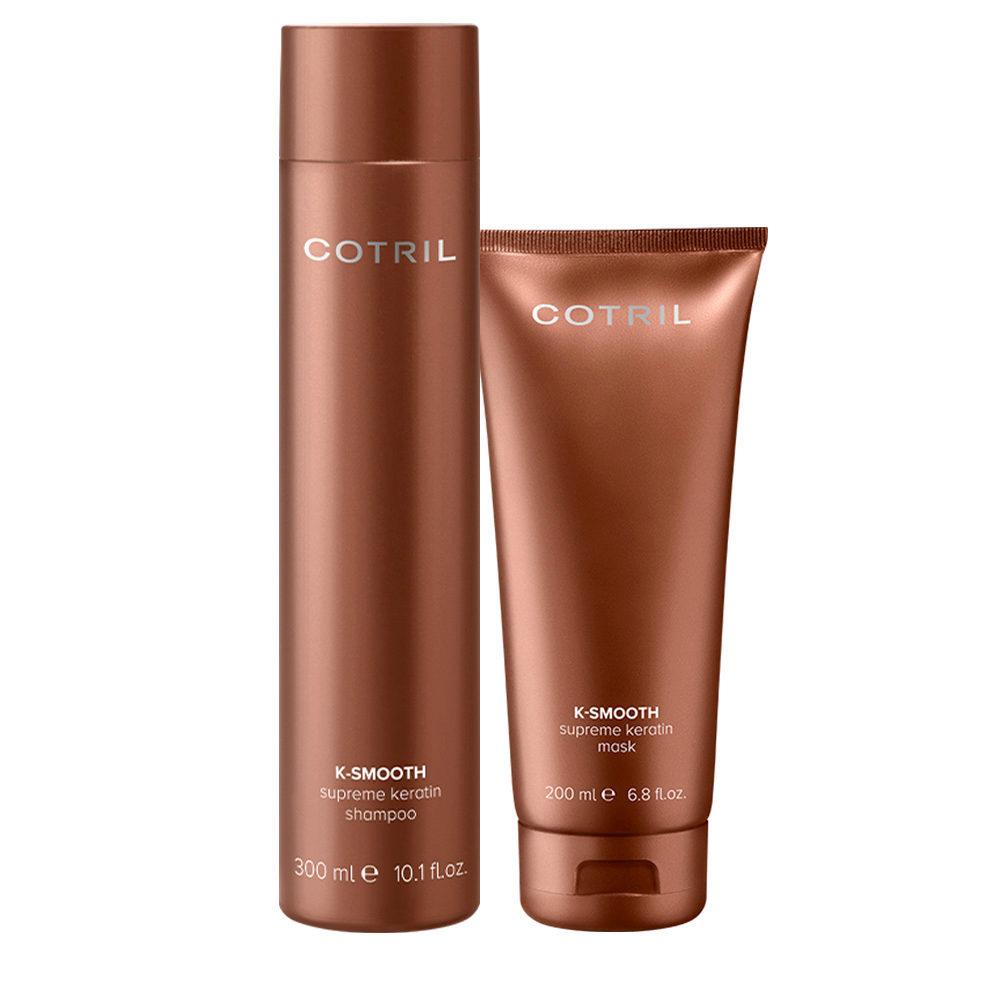 Cotril K -Smooth Supreme Keratin Shampoo 300ml Mask 200ml