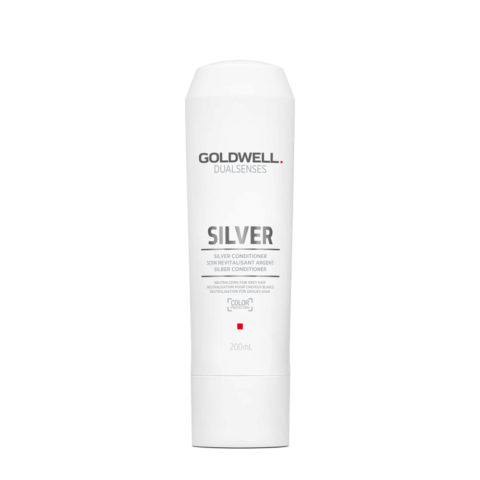 Goldwell Dualsenses Silver Conditioner 200ml - conditioner for grey and blond hair