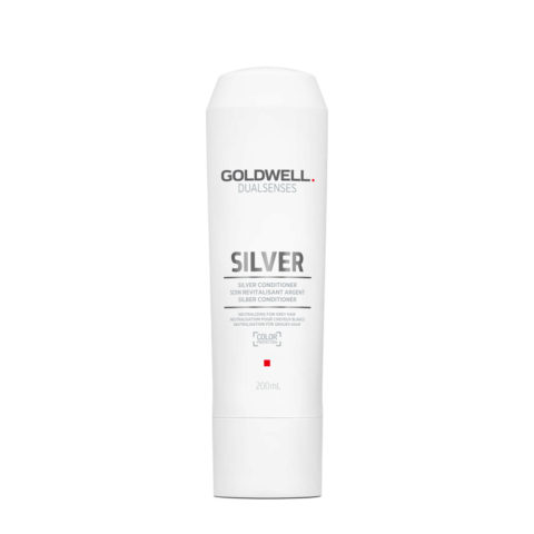 Goldwell Dualsenses Silver Conditioner 200ml - conditioner for grey and blond hair