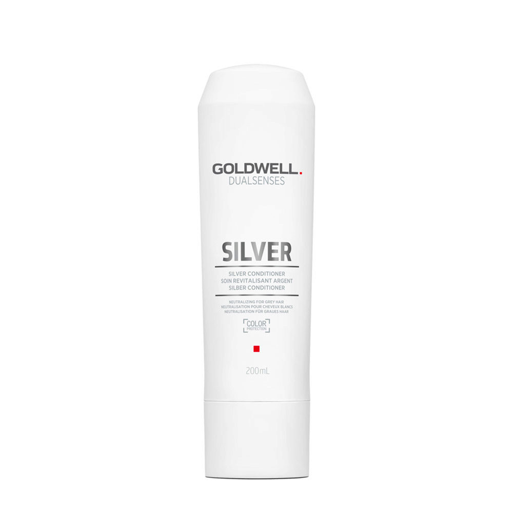 Goldwell Dualsenses Silver Conditioner 200ml - conditioner for grey and blond hair