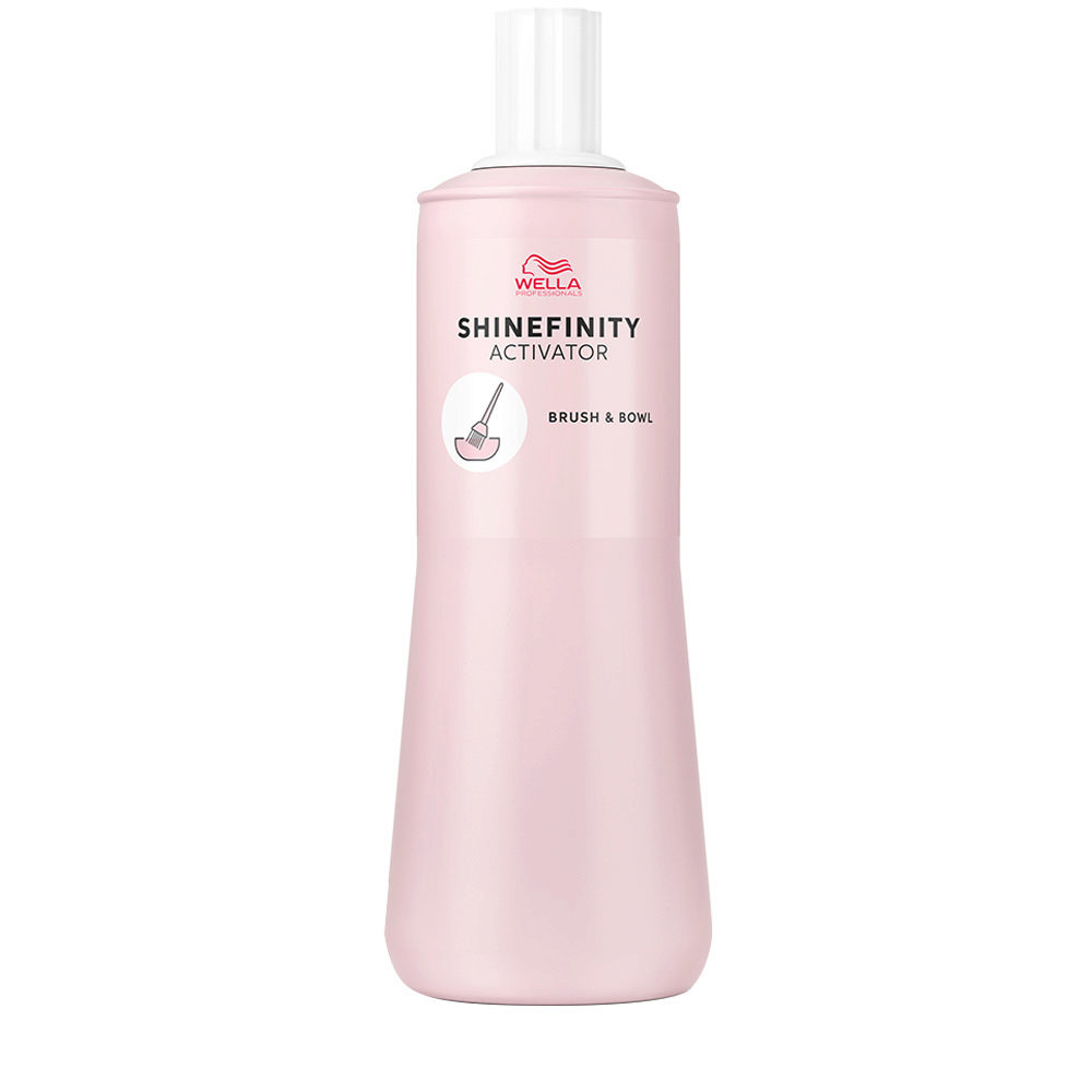 Wella Shinefinity Base Activator Brush 2% 1000ml - oxygen activator for bowl