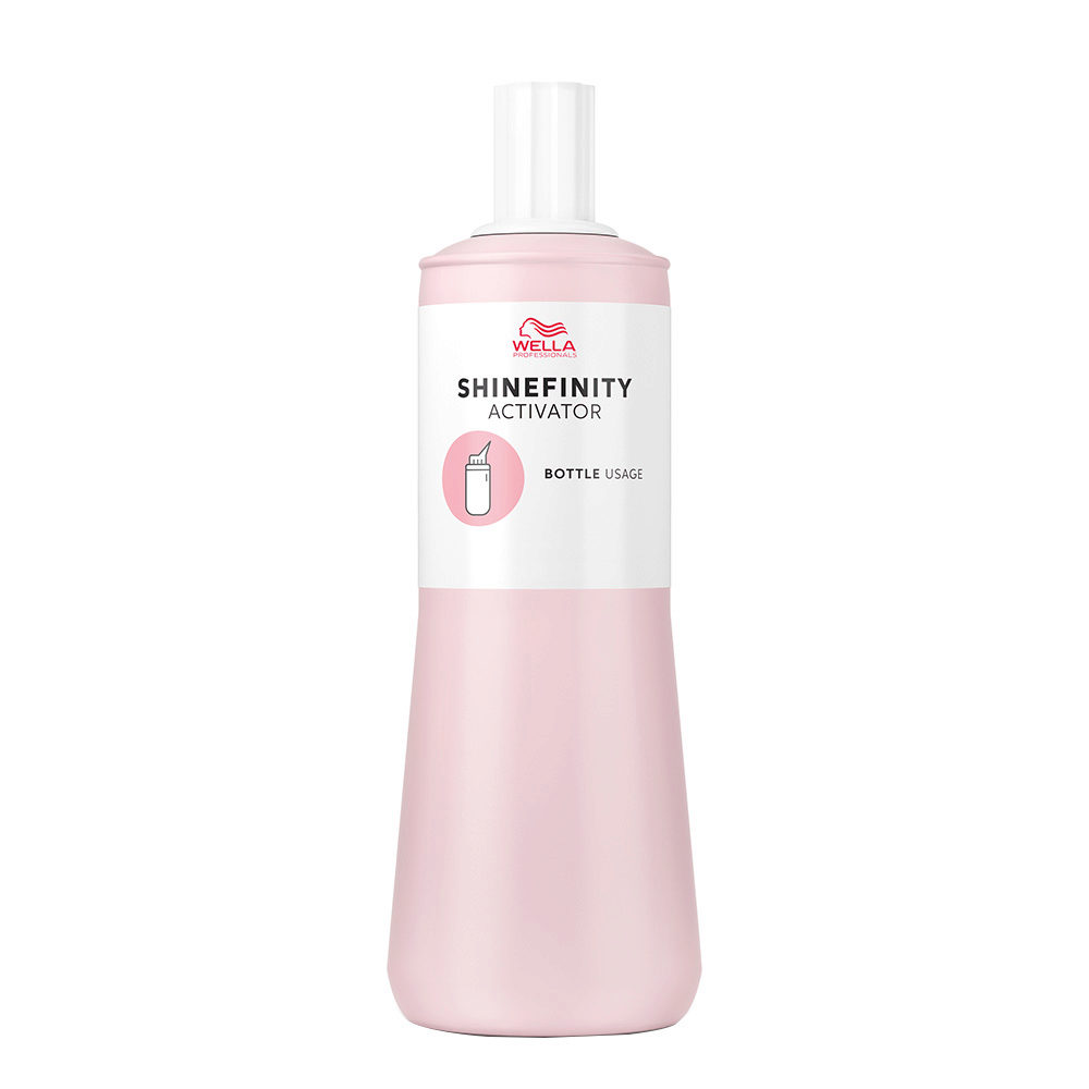 Wella Shinefinity Base Activator Bottle 2% 1000ml - oxygen activator for bottle