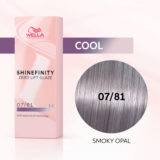 Wella Shinefinity Smoky Opal 07/81 Medium Pearl Ash Blonde 60ml - demi-permanent color