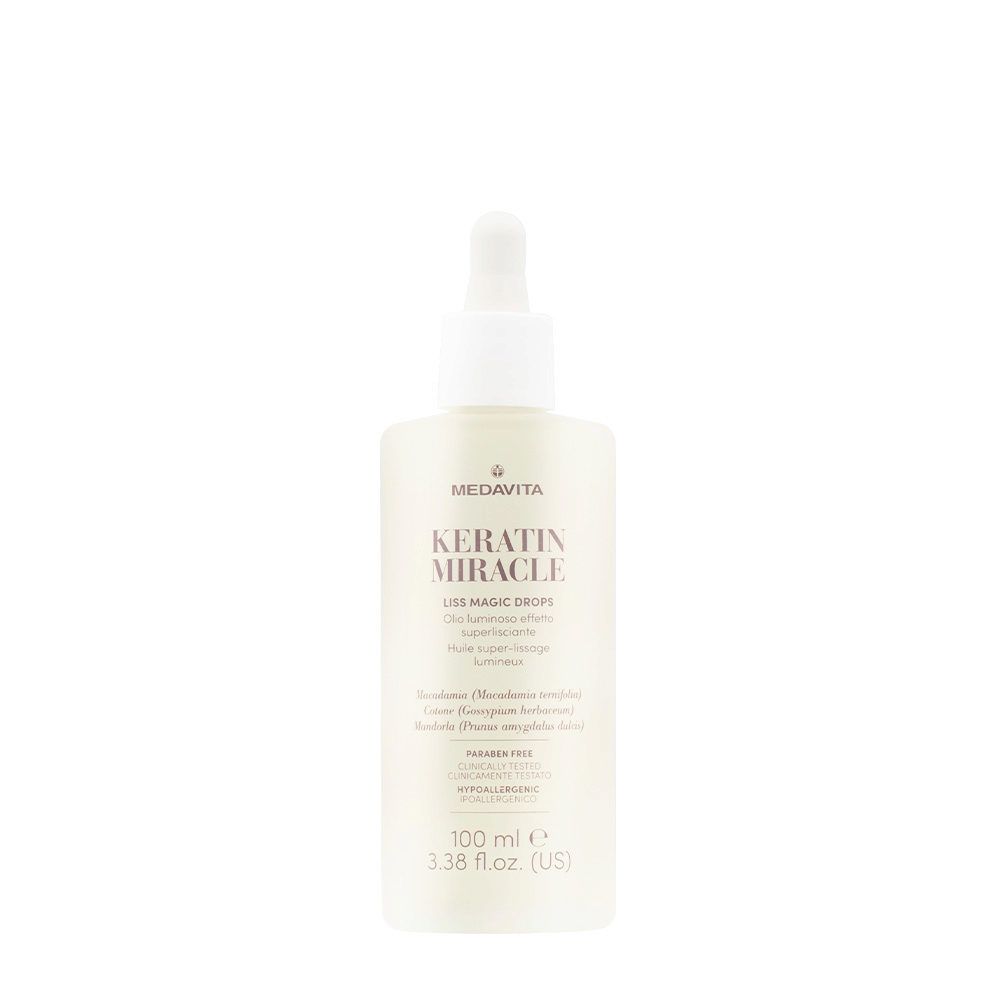 Medavita Lunghezze Keratin Miracle Liss Magic Drops 100ml - smoothing oil