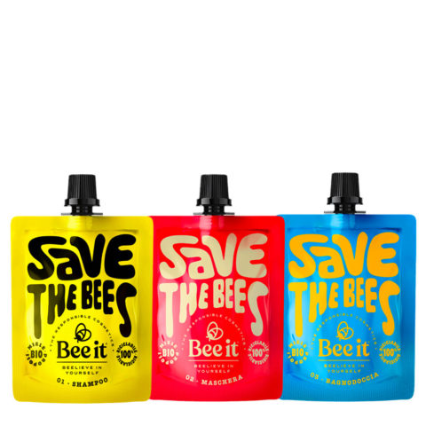 Bee it Nourishing Shampoo 50ml Restructuring Mask 50ml Regenerating Shower Gel 50ml