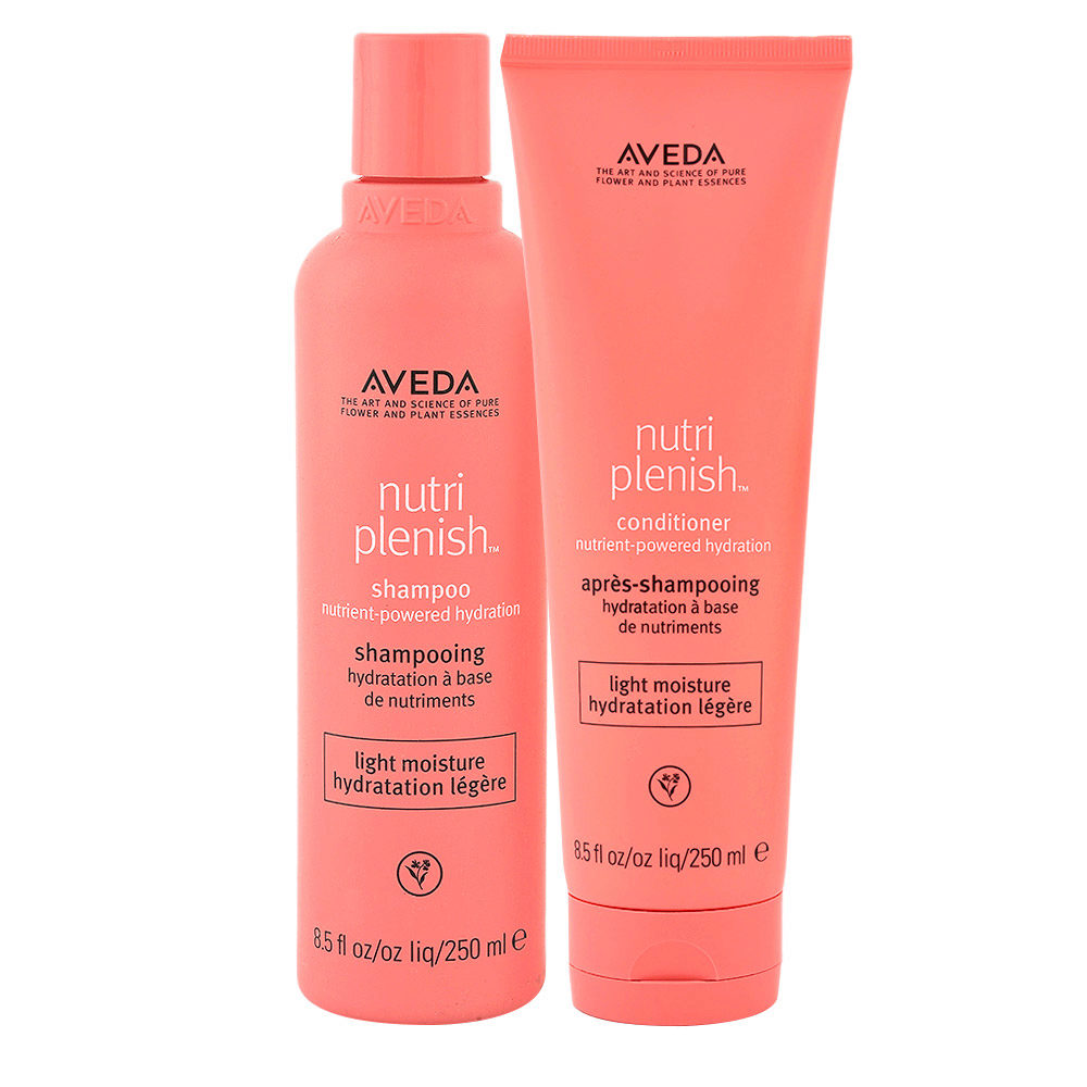 Aveda Nutri Plenish Light Moisture Shampoo 250ml Conditioner 250ml