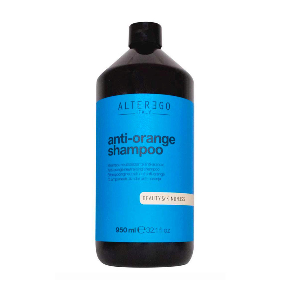 Alterego Anti-Orange Shampoo 950ml - neutralising anti-orange shampoo