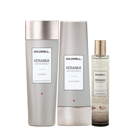 Goldwell Kerasilk Reconstruct Shampoo 250ml Conditioner 200ml Hair Perfume 50ml