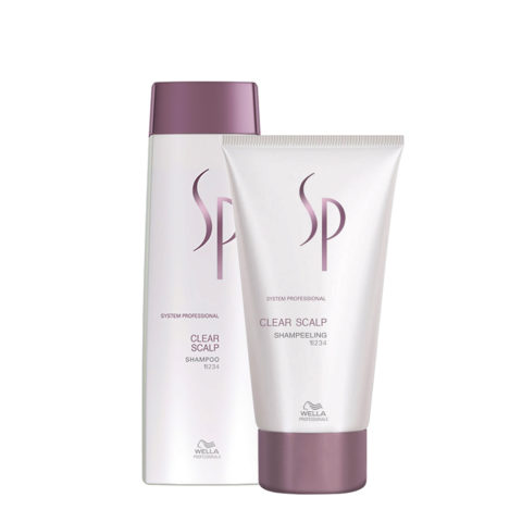 Wella SP Clear Scalp Shampoo 250ml Shampeeling 150ml