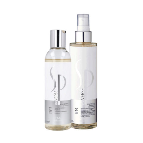 Wella SP Reverse Regenerating shampoo 200ml Hair Spray Conditioner 185ml