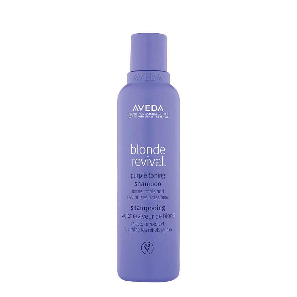 Aveda Blonde Revival Purple Toning Shampoo 200ml - anti yellow shampoo