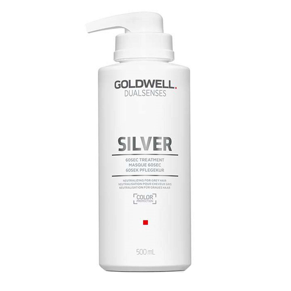 Goldwell Dualsenses Silver 60s Treatment 500ml - treatment for grey and cool blond hair