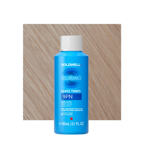 9PN Goldwell Colorance Gloss Tones Cool Blonde Cafè Latte 60ml - demi-permanent colouring