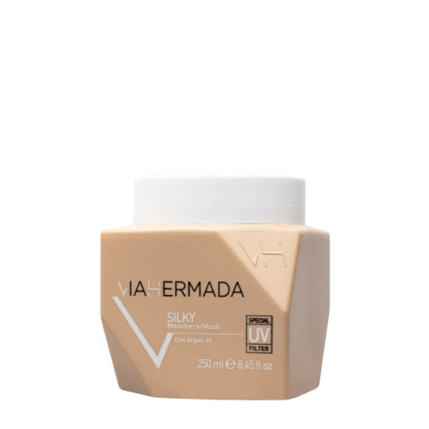 VIAHERMADA Silky Mask 250ml - nourishing mask with argan oil