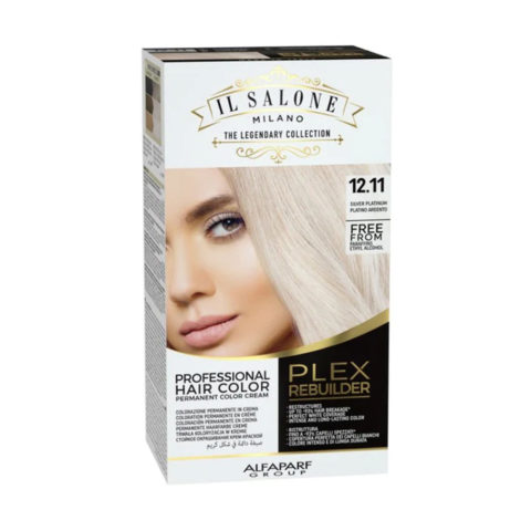 Alfaparf Milano Il Salone Plex Rebuilder Color Kit 12.11 Silver Platinum- permanent colouring cream